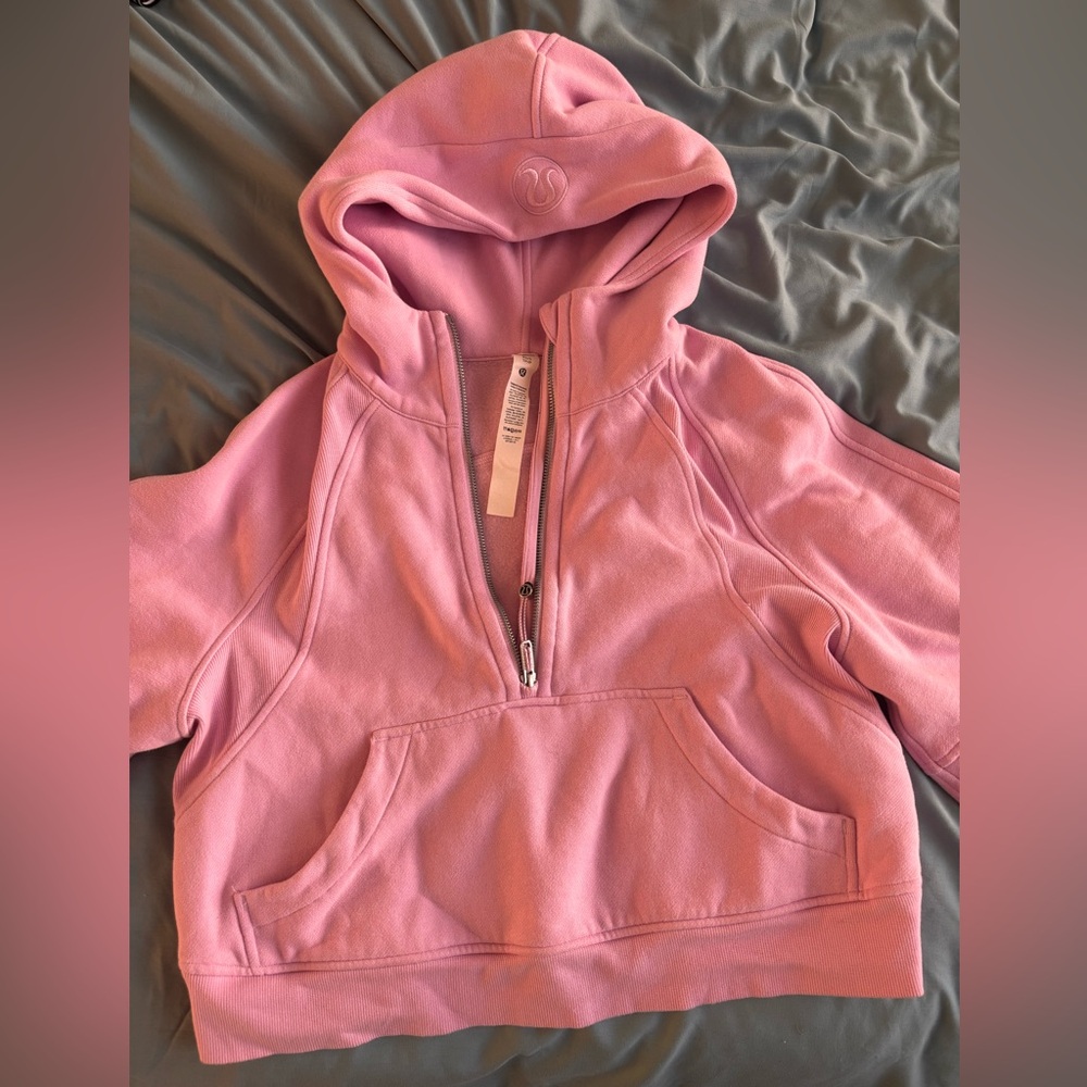 Lululemon Athletica Pink Fleece Jacket